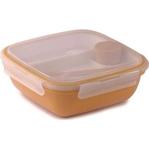 Dělený svačinový box s příborem Fresh – Snips obraz