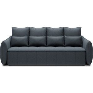 Modrá žinylková rozkládací/s úložným prostorem pohovka 242 cm Weltton – ELTAP obraz