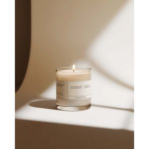 Vonná sojová svíčka doba hoření 40 h #69 Lemongrass, Bergamot, Sandalwood – Perfumed Prague obraz