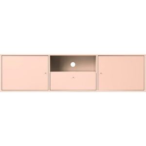 Světle růžový TV stolek 161x42x45 cm Mistral – Hammel Furniture obraz
