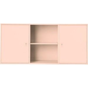 Světle růžová závěsná komoda 133x61x42 cm Mistral – Hammel Furniture obraz