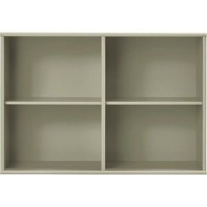 Khaki závěsná knihovna 89x61x32, 5 cm Mistral – Hammel Furniture obraz