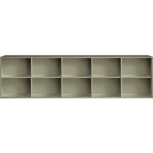 Khaki závěsná knihovna 220x61x42 cm Mistral – Hammel Furniture obraz