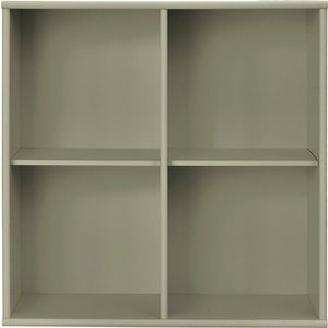 Khaki závěsná knihovna 70x70x27 cm Mistral – Hammel Furniture obraz