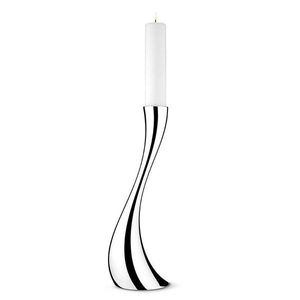 Georg Jensen svícen Cobra 50 cm + luxusní přívěsek obraz
