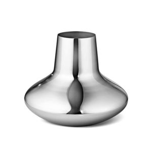 Váza Henning Koppel, 22, 5 cm, nerez - Georg Jensen obraz