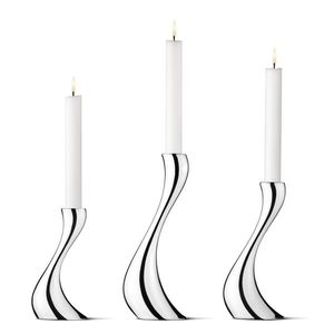 Sada svícnů Cobra, 3 ks - Georg Jensen obraz