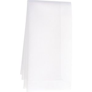 Ubrus Loft, výběr ze 42 barev a 4 rozměrů - Sander Barva: 30 - white, Rozměry: 150 x 250 cm obraz