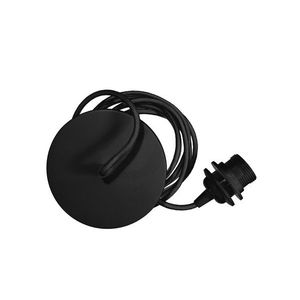 Závěs pro stínidla Rosette black Ø 14 cm L 2, 1 m - UMAGE obraz