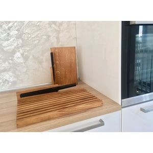 Stand by bread board - Clap Design Varianta: S NOŽEM obraz