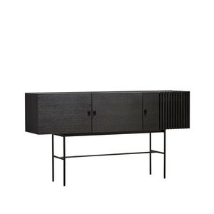 Komoda "Array", 180 x 97 cm, 2 varianty - Woud Varianta: dub, černý obraz