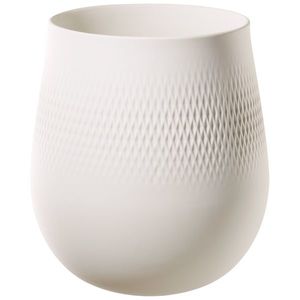 Váza Carré, velká, kolekce Manufacture Collier blanc - Villeroy & Boch obraz
