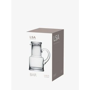 Karafa a sklenice Bar, 730 ml / 190 ml, čirá - LSA International obraz