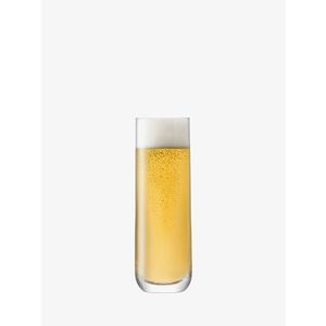 Vysoká sklenice Borough, 420 ml, čirá, set 4 ks - LSA International obraz