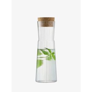 Karafa & korková zátka Gio, 1.35 L, čirá - LSA International obraz