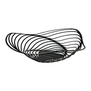 Designová nádoba Trinity B, černá, prům. 43 cm - Alessi obraz