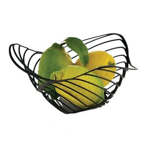 Designová nádoba na ovoce Trinity 12 B, černá, prům. 26 cm - Alessi obraz