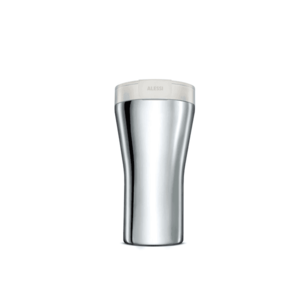 Cestovní termohrnek Caffa, bílý, prům. 9.5 cm - Alessi obraz