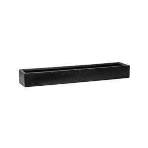 Květináč Balcony Slim Low, barva černá, více velikostí - PotteryPots Velikost: XL - 80 x 15 x 9, 5 cm obraz