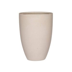 Květináč Ben, barva přírodní bílá, více velikostí - PotteryPots Velikost: L - v. 55 cm, ⌀ 40 cm obraz
