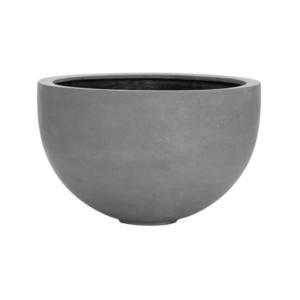 Květináč Bowl, barva šedá, více velikostí - PotteryPots Velikost: L - v. 38 cm, ⌀ 60 cm obraz