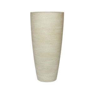 Květináč Dax, barva béžová, více velikostí - PotteryPots Velikost: XL - v. 99.5 cm, ⌀ 47 cm obraz