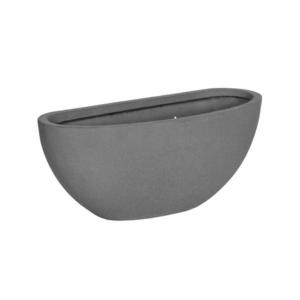 Květináč Dorant, barva šedá, více velikostí - PotteryPots Velikost: S - v. 18 cm obraz