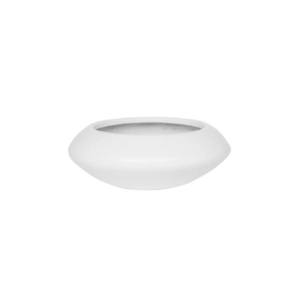 Květináč Tara, barva matná bílá, více velikostí - PotteryPots Velikost: XS - v. 12 cm, ⌀ 30 cm obraz