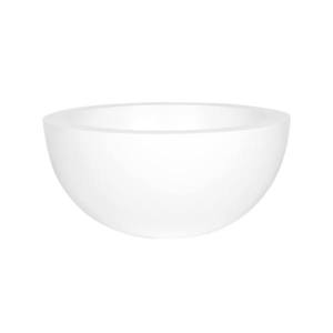 Květináč Vic Bowl, barva matná bílá, více velikostí - PotteryPots Velikost: S - v. 18 cm, ⌀ 38.5 cm obraz