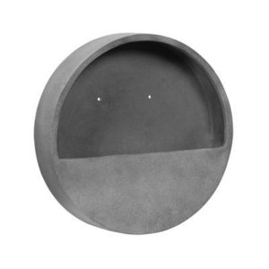 Závěsný květináč Wally M, barva šedá, více velikostí - PotteryPots Velikost: M - v. 10 cm, ⌀ 50 cm obraz