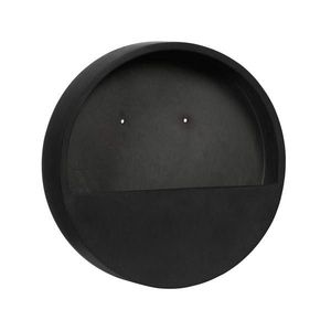 Závěsný květináč Wally S, barva černá, více velikostí - PotteryPots Velikost: S - v. 9 cm, ⌀ 40 cm obraz