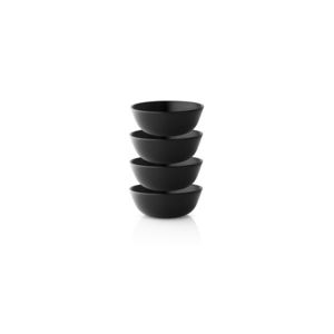 Miska 0, 5l Ø16cm Nordic Kitchen, set 4ks, černá - Eva Solo obraz