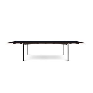 Rozkládací jídelní stůl Taffel, 90 x 200-320 cm, více variant - Eva Solo Barva: černá obraz