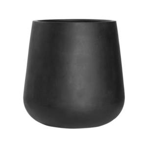 Květináč Pax, barva černá, více velikostí - PotteryPots Velikost: XL - v. 67 cm, ⌀ 66 cm obraz