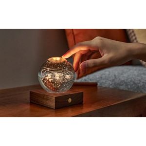 Stolní lampička s 3D motivem, více variant - Gingko Motiv: sluneční soustava obraz