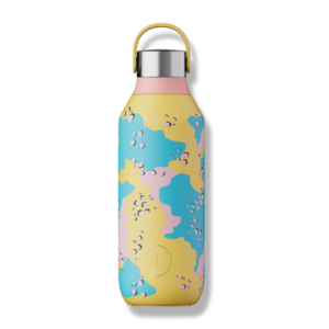 Termoláhev Chilly's Bottles - Desert Camo yellow 500ml, edice Studio/Series 2 obraz