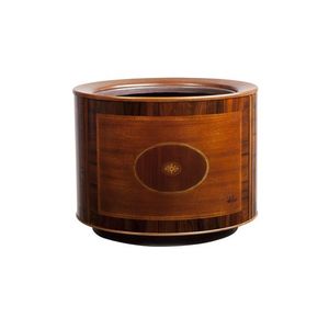 Samozavlažovací květináč ze zdobeného dřeva LONDON, více variant - Hobby Flower Rozměry: Ø54 x 43 obraz