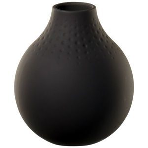 Váza Perle, malá, kolekce Manufacture Collier noir - Villeroy & Boch obraz