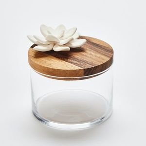 Skleněný úložný box Lotus - ANOQ obraz