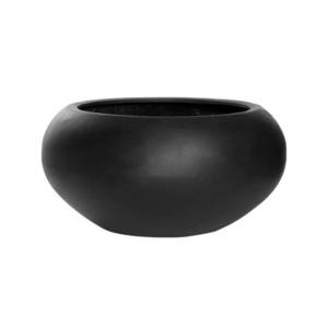 Květináč Cora, barva černá, více velikostí - PotteryPots Velikost: M - v. 36.5 cm, ⌀ 70 cm obraz