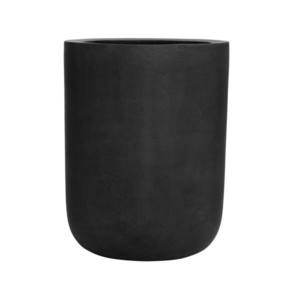 Květináč Dice, barva černá, více velikostí - PotteryPots Velikost: XL - v. 60 cm, ⌀ 45 cm obraz