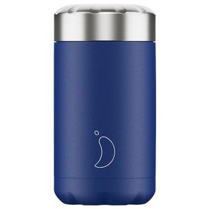 Termobox na jídlo Chilly's Bottles - matná modrá 500ml, edice Original obraz