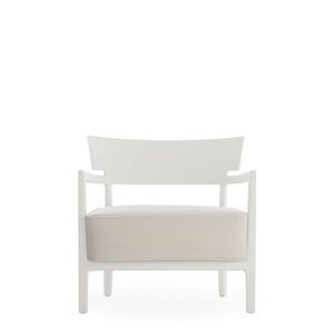 Venkovní křeslo CARA MAT, více variant - Kartell Barva: Bílá/bílá obraz