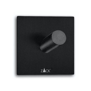 DUPLO háček na ručníky, hranatý, černý - ZACK obraz