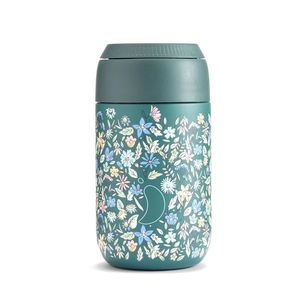Termohrnek Chilly's Bottles - Pine Green 340ml, edice Summer Sprigs/Series 2 obraz