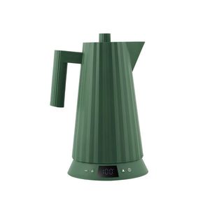Rychlovarná konvice Plissé 1, 7L s volbou teploty vody, zelená - Alessi obraz