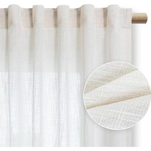 Krémový závěs 140x250 cm Valeta – Restilo obraz
