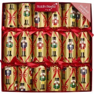 Vánoční crackery v sadě 6 ks Vintage Nutcracker - Robin Reed obraz
