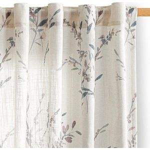 Krémový závěs 135x250 cm Ramita – Restilo obraz