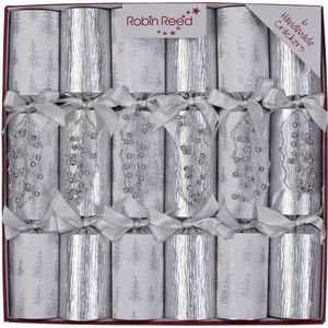 Vánoční crackery v sadě 6 ks Silver Ice – Robin Reed obraz